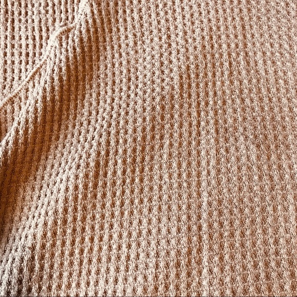 🌟🌟SOLD🌟🌟Free People Sunset Thermal Natural - Picture 7 of 8